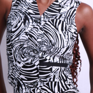 Zebra Shorts and Coat – Bold, Modern & Effortlessly Stylish